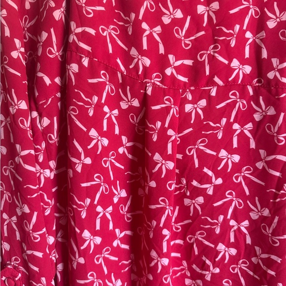 Torrid Harper Georgette Bow Blouse - Picture 7 of 7